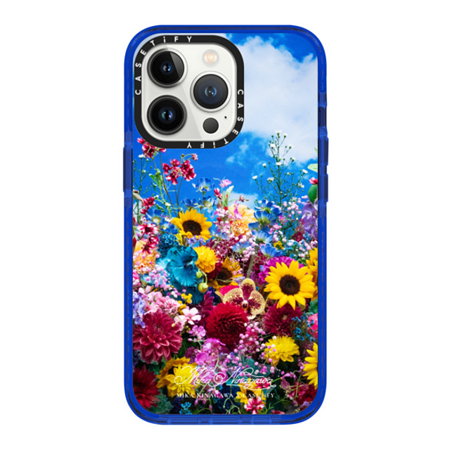 mikaninagawa x CASETiFY iPhone 13 Pro ケース Floral ブルー インパクトケース MagSafe対応 Summer Crown Phone Case Back to School mikaninagawa x CASETiFY iPhone 13 Pro ケース Floral ブルー インパクトケース MagSafe対応 Summer Crown Phone Case Back to School