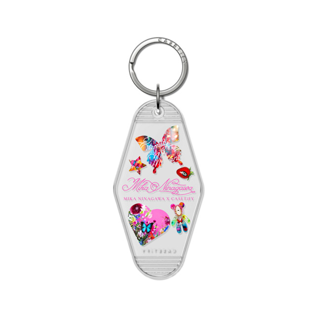 mikaninagawa x CASETiFY キーチェーンタグ Floral フロスト キーチェーン タグ Dream Pop Keychain Tag Back to School mikaninagawa x CASETiFY キーチェーンタグ Floral フロスト キーチェーン タグ Dream Pop Keychain Tag Back to School