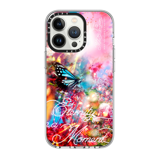 mikaninagawa x CASETiFY iPhone 13 Pro ケース Floral,Butterfly クリア クリア ケース MagSafe対応 Butterfly Pink Phone Case Back to School mikaninagawa x CASETiFY iPhone 13 Pro ケース Floral,Butterfly クリア クリア ケース MagSafe対応 Butterfly Pink Phone Case Back to School