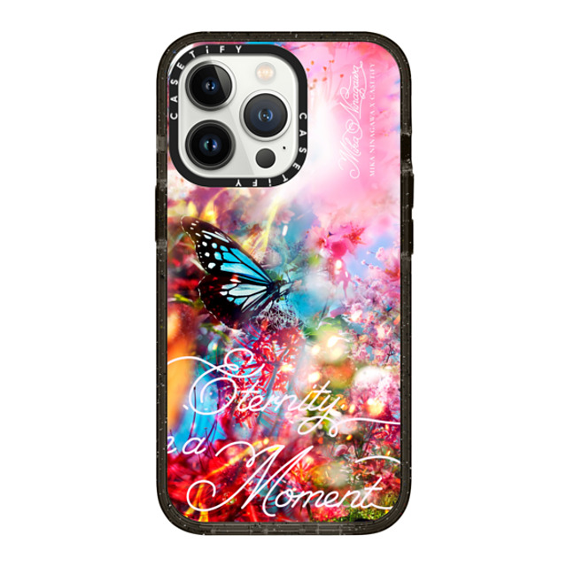 mikaninagawa x CASETiFY iPhone 13 Pro ケース Floral,Butterfly ブラック インパクトケース MagSafe対応 Butterfly Pink Phone Case Back to School mikaninagawa x CASETiFY iPhone 13 Pro ケース Floral,Butterfly ブラック インパクトケース MagSafe対応 Butterfly Pink Phone Case Back to School