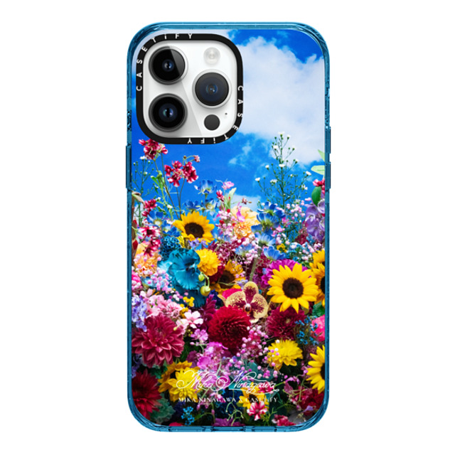 mikaninagawa x CASETiFY iPhone 14 Pro Max ケース Floral Cyan Blue インパクトケース MagSafe対応 Summer Crown Phone Case Back to School mikaninagawa x CASETiFY iPhone 14 Pro Max ケース Floral Cyan Blue インパクトケース MagSafe対応 Summer Crown Phone Case Back to School