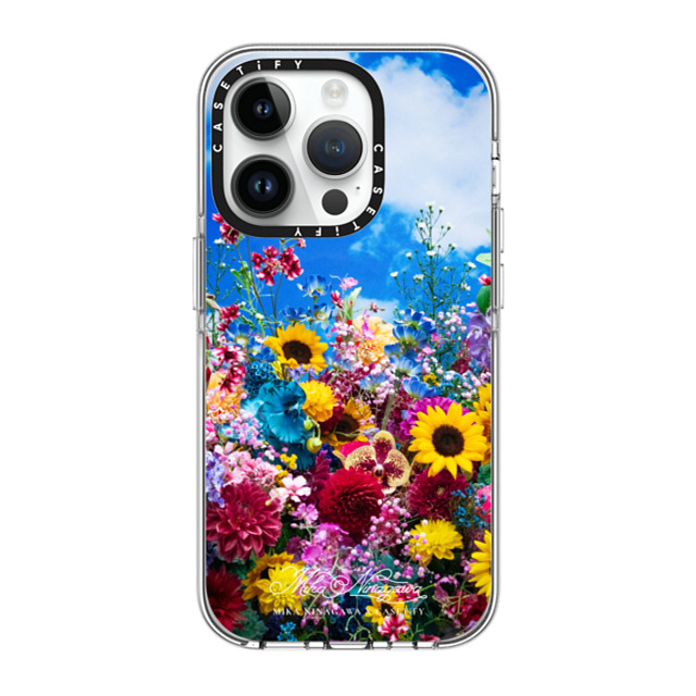 mikaninagawa x CASETiFY iPhone 14 Pro ケース Floral クリア クリア ケース MagSafe対応 Summer Crown Phone Case Back to School mikaninagawa x CASETiFY iPhone 14 Pro ケース Floral クリア クリア ケース MagSafe対応 Summer Crown Phone Case Back to School