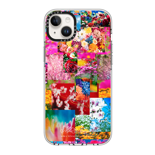mikaninagawa x CASETiFY iPhone 14 Plus ケース Floral クリア クリア ケース MagSafe対応 Flower Collage Phone Case Back to School mikaninagawa x CASETiFY iPhone 14 Plus ケース Floral クリア クリア ケース MagSafe対応 Flower Collage Phone Case Back to School