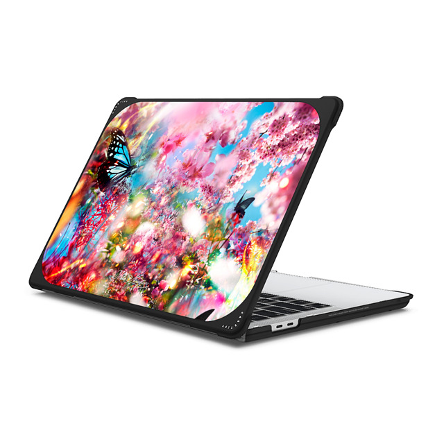 mikaninagawa x CASETiFY MacBook Pro 13-inch (M1 / M2 / Intel) Floral,Butterfly ブラック バウンス ケース Butterfly Pink Laptop Case Back to School mikaninagawa x CASETiFY MacBook Pro 13-inch (M1 / M2 / Intel) Floral,Butterfly ブラック バウンス ケース Butterfly Pink Laptop Case Back to School