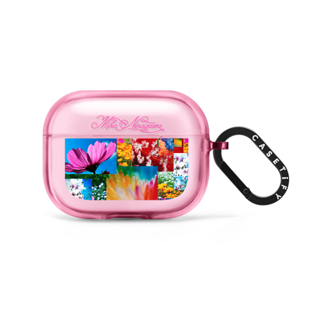 mikaninagawa x CASETiFY AirPods Pro 2 Pink Fizz インパクトケース Flower Collage Earbuds Cases Back to School mikaninagawa x CASETiFY AirPods Pro 2 Pink Fizz インパクトケース Flower Collage Earbuds Cases Back to School