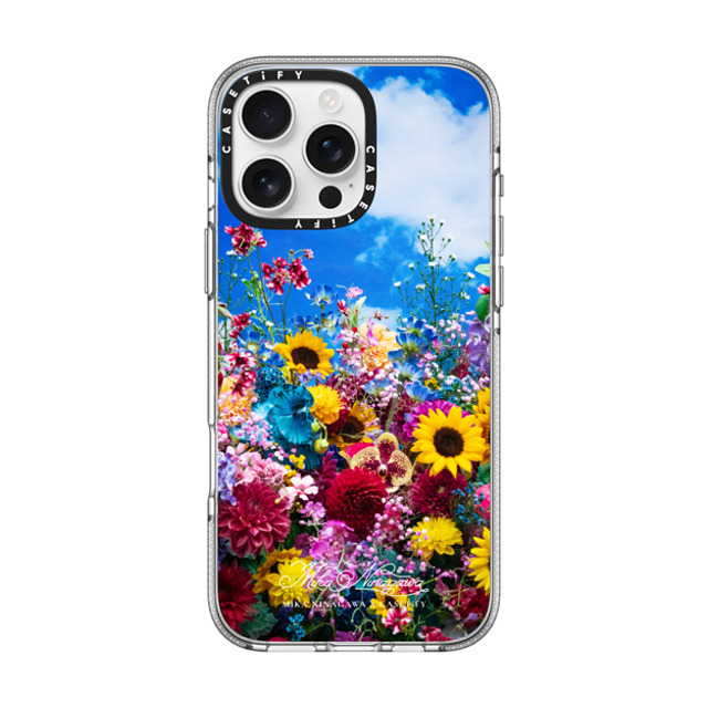 mikaninagawa x CASETiFY iPhone 16 Pro Max ケース Floral クリア クリア ケース MagSafe対応 Summer Crown Phone Case Back to School mikaninagawa x CASETiFY iPhone 16 Pro Max ケース Floral クリア クリア ケース MagSafe対応 Summer Crown Phone Case Back to School