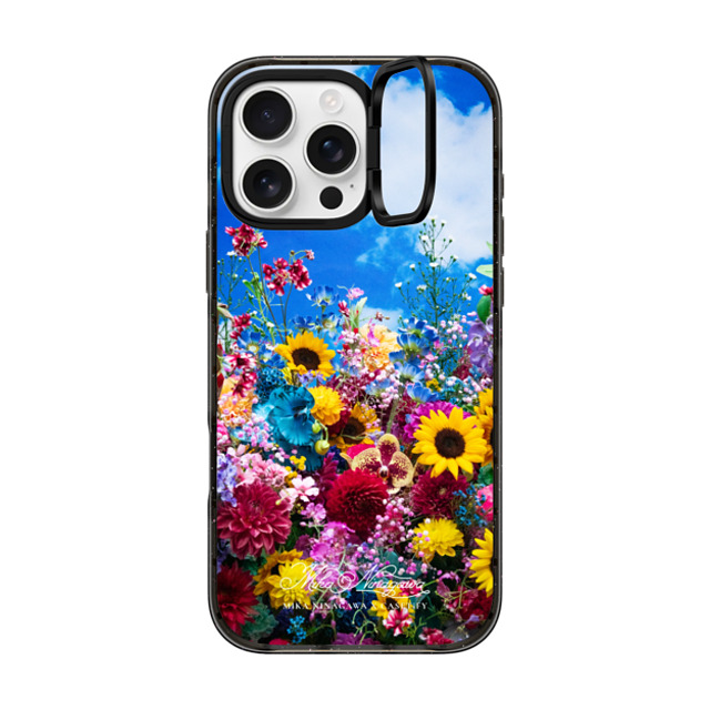 mikaninagawa x CASETiFY iPhone 16 Pro Max ケース Floral ブラック インパクトリングスタンドケース MagSafe対応 Summer Crown Phone Case Back to School mikaninagawa x CASETiFY iPhone 16 Pro Max ケース Floral ブラック インパクトリングスタンドケース MagSafe対応 Summer Crown Phone Case Back to School