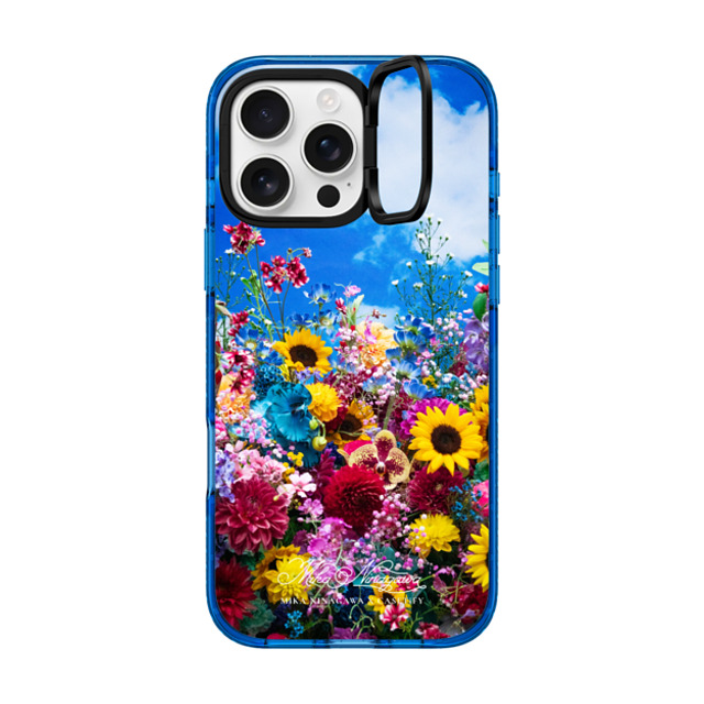 mikaninagawa x CASETiFY iPhone 16 Pro Max ケース Floral スカイブルー インパクトリングスタンドケース MagSafe対応 Summer Crown Phone Case Back to School mikaninagawa x CASETiFY iPhone 16 Pro Max ケース Floral スカイブルー インパクトリングスタンドケース MagSafe対応 Summer Crown Phone Case Back to School