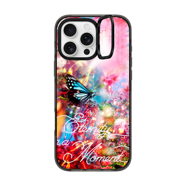 mikaninagawa x CASETiFY iPhone 16 Pro Max ケース Floral,Butterfly ブラック インパクトリングスタンドケース MagSafe対応 Butterfly Pink Phone Case Back to School mikaninagawa x CASETiFY iPhone 16 Pro Max ケース Floral,Butterfly ブラック インパクトリングスタンドケース MagSafe対応 Butterfly Pink Phone Case Back to School