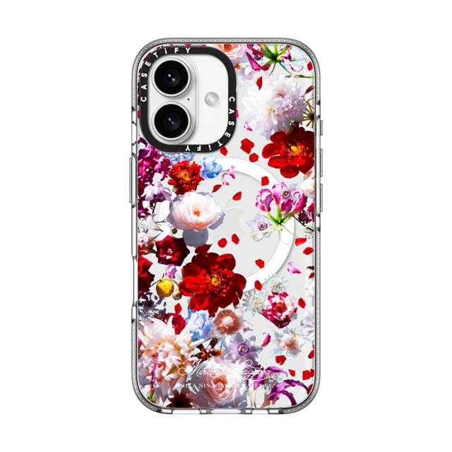 mikaninagawa x CASETiFY iPhone 16 ケース クリア クリア ケース MagSafe対応 Pearl White Phone Case Father's Day mikaninagawa x CASETiFY iPhone 16 ケース クリア クリア ケース MagSafe対応 Pearl White Phone Case Father's Day