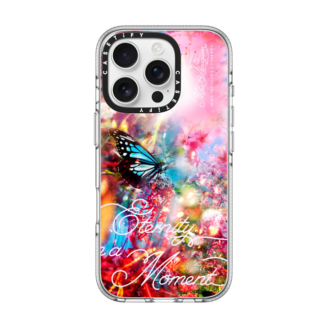 mikaninagawa x CASETiFY iPhone 16 Pro ケース Floral,Butterfly クリア クリア ケース MagSafe対応 Butterfly Pink Phone Case Back to School mikaninagawa x CASETiFY iPhone 16 Pro ケース Floral,Butterfly クリア クリア ケース MagSafe対応 Butterfly Pink Phone Case Back to School