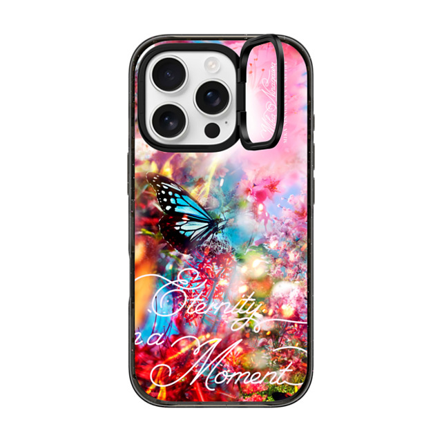 mikaninagawa x CASETiFY iPhone 16 Pro ケース Floral,Butterfly ブラック インパクトリングスタンドケース MagSafe対応 Butterfly Pink Phone Case Back to School mikaninagawa x CASETiFY iPhone 16 Pro ケース Floral,Butterfly ブラック インパクトリングスタンドケース MagSafe対応 Butterfly Pink Phone Case Back to School
