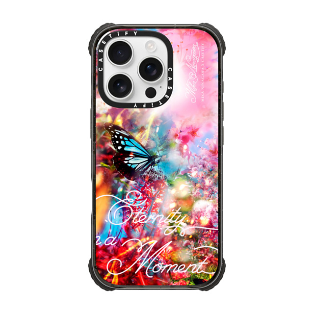 mikaninagawa x CASETiFY iPhone 16 Pro ケース Floral,Butterfly ブラック ウルトラ インパクトケース MagSafe 対応 Butterfly Pink Phone Case Back to School mikaninagawa x CASETiFY iPhone 16 Pro ケース Floral,Butterfly ブラック ウルトラ インパクトケース MagSafe 対応 Butterfly Pink Phone Case Back to School