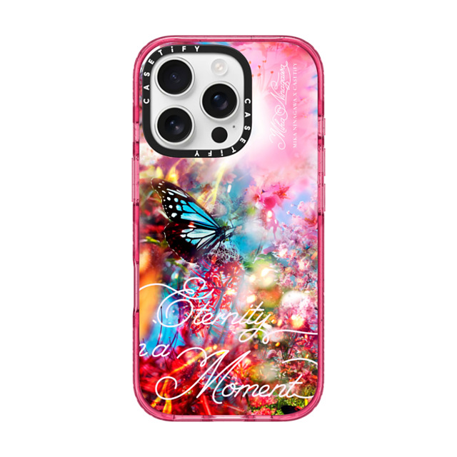 mikaninagawa x CASETiFY iPhone 16 Pro ケース Floral,Butterfly Pink Fizz インパクトケース MagSafe対応 Butterfly Pink Phone Case Back to School mikaninagawa x CASETiFY iPhone 16 Pro ケース Floral,Butterfly Pink Fizz インパクトケース MagSafe対応 Butterfly Pink Phone Case Back to School