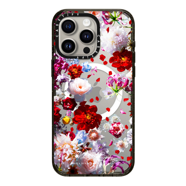 mikaninagawa x CASETiFY iPhone 15 Pro Max Case Black Impact Case MagSafe Compatible Pearl White Phone Case Back to School mikaninagawa x CASETiFY iPhone 15 Pro Max Case Black Impact Case MagSafe Compatible Pearl White Phone Case Back to School
