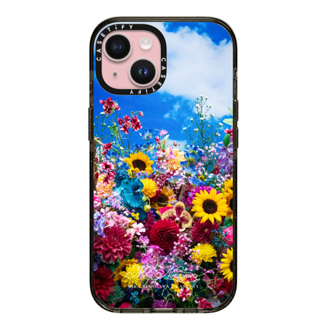 mikaninagawa x CASETiFY iPhone 15 Case Floral Black Impact Case MagSafe Compatible Summer Crown Phone Case Back to School mikaninagawa x CASETiFY iPhone 15 Case Floral Black Impact Case MagSafe Compatible Summer Crown Phone Case Back to School