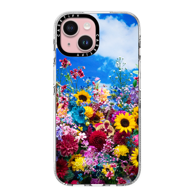 mikaninagawa x CASETiFY iPhone 15 ケース Floral クリア クリア ケース MagSafe対応 Summer Crown Phone Case Back to School mikaninagawa x CASETiFY iPhone 15 ケース Floral クリア クリア ケース MagSafe対応 Summer Crown Phone Case Back to School