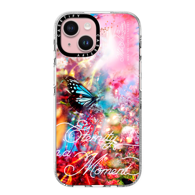 mikaninagawa x CASETiFY iPhone 15 ケース Floral,Butterfly クリア クリア ケース MagSafe対応 Butterfly Pink Phone Case Back to School mikaninagawa x CASETiFY iPhone 15 ケース Floral,Butterfly クリア クリア ケース MagSafe対応 Butterfly Pink Phone Case Back to School