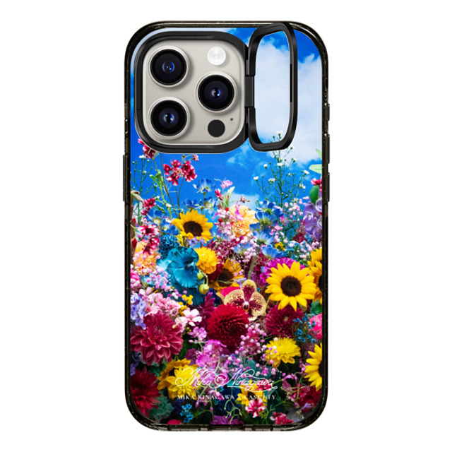 mikaninagawa x CASETiFY iPhone 15 Pro ケース Floral ブラック インパクトリングスタンドケース MagSafe対応 Summer Crown Phone Case Back to School mikaninagawa x CASETiFY iPhone 15 Pro ケース Floral ブラック インパクトリングスタンドケース MagSafe対応 Summer Crown Phone Case Back to School