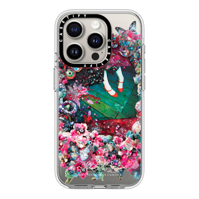 mikaninagawa x CASETiFY iPhone 15 Pro ケース Floral クリア クリア ケース MagSafe対応 Crystal Frame Phone Case Back to School mikaninagawa x CASETiFY iPhone 15 Pro ケース Floral クリア クリア ケース MagSafe対応 Crystal Frame Phone Case Back to School