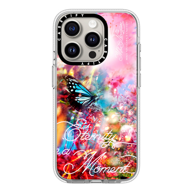 mikaninagawa x CASETiFY iPhone 15 Pro ケース Floral,Butterfly クリア クリア ケース MagSafe対応 Butterfly Pink Phone Case Back to School mikaninagawa x CASETiFY iPhone 15 Pro ケース Floral,Butterfly クリア クリア ケース MagSafe対応 Butterfly Pink Phone Case Back to School