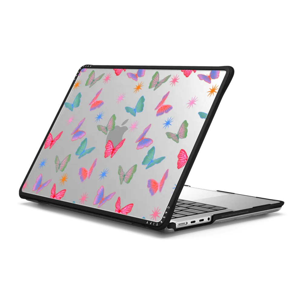 Impact MacBook Pro 14-inch (M1 - M4) Case - BUTTERFLIES MACBOOK CASE BY AF ILLUSTRATIONS