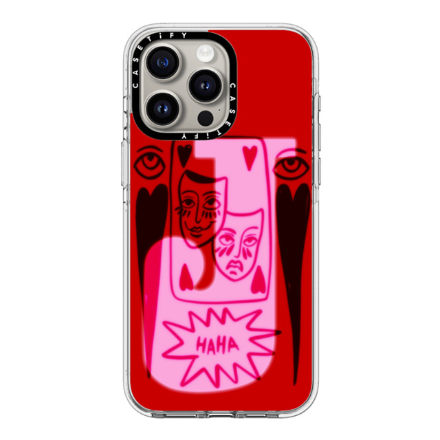 AF Illustrations x CASETiFY iPhone 15 Pro Max ケース クリア クリア ケース MagSafe対応 J BY AF ILLUSTRATIONS