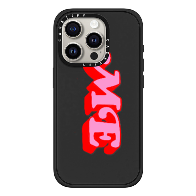 AF Illustrations x CASETiFY iPhone 15 Pro Case Quote,Pop Art マットブラック Impact Case MagSafe Compatible ME BY AF. ILLUSTRATIONS Mother's Day AF Illustrations x CASETiFY iPhone 15 Pro Case Quote,Pop Art マットブラック Impact Case MagSafe Compatible ME BY AF. ILLUSTRATIONS Mother's Day