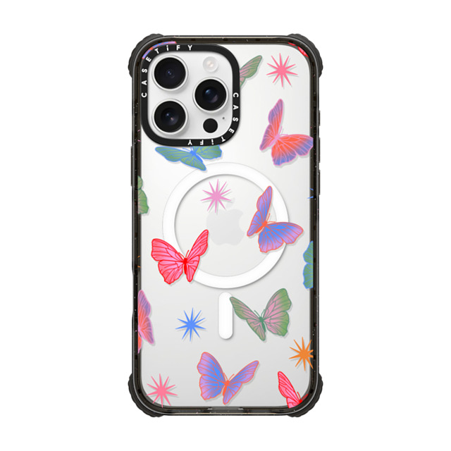 AF Illustrations x CASETiFY iPhone 16 Pro Max Case Butterfly,Maximalism Black ウルトラ インパクトケース MagSafe 対応 BUTTERFLIES BY AF. ILLUSTRATIONS Back to School AF Illustrations x CASETiFY iPhone 16 Pro Max Case Butterfly,Maximalism Black ウルトラ インパクトケース MagSafe 対応 BUTTERFLIES BY AF. ILLUSTRATIONS Back to School