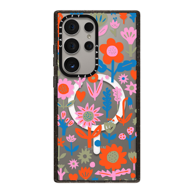 The Printed Peanut x CASETiFY Galaxy S24 Ultra ケース Sticker,Floral ブラック マグネット式 インパクトケース Retro Plants by The Printed Peanut Back to School The Printed Peanut x CASETiFY Galaxy S24 Ultra ケース Sticker,Floral ブラック マグネット式 インパクトケース Retro Plants by The Printed Peanut Back to School
