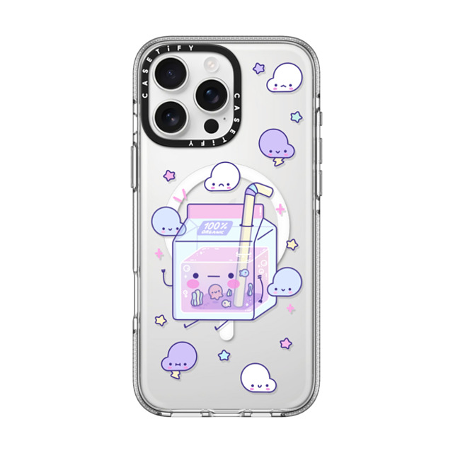 Becky Cas x CASETiFY iPhone 16 Pro Max ケース クリア クリア ケース MagSafe対応 Cute Juice by BeckyCas