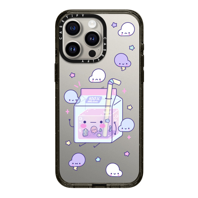 Becky Cas x CASETiFY iPhone 15 Pro Max ケース ブラック インパクトケース Cute Juice by BeckyCas