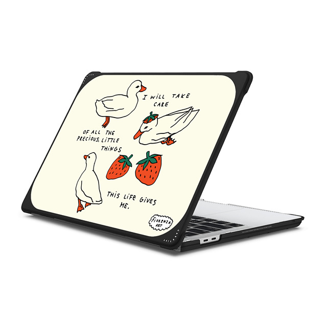 Fiorenzaart x CASETiFY MacBook Pro 13-inch (M1 / M2 / Intel) Black バウンス ケース kind ducks and berries Mother's Day Fiorenzaart x CASETiFY MacBook Pro 13-inch (M1 / M2 / Intel) Black バウンス ケース kind ducks and berries Mother's Day