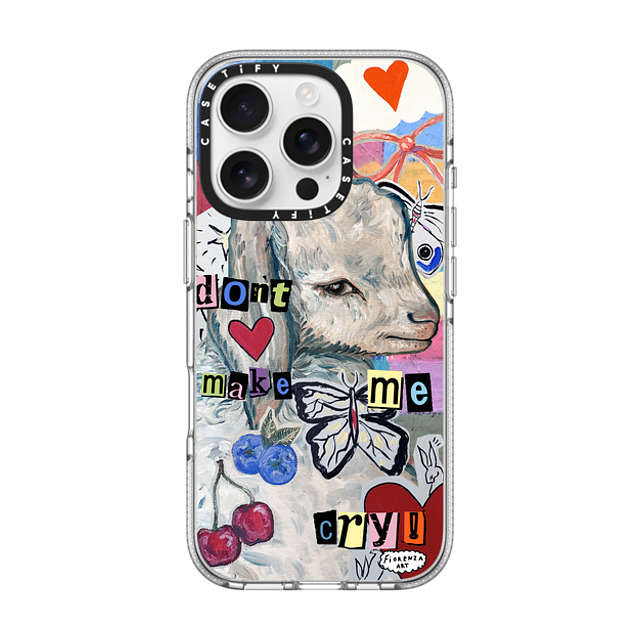 Fiorenzaart x CASETiFY iPhone 16 Pro ケース クリア クリア ケース MagSafe対応 don't make me cry Father's Day Fiorenzaart x CASETiFY iPhone 16 Pro ケース クリア クリア ケース MagSafe対応 don't make me cry Father's Day