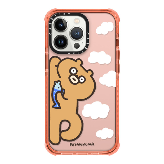 CASETiFY iPhone 13 Pro Case Peach ウルトラインパクトケース Doing Nothing Kuma æ•·è¡ç†š fuyankuma CASETiFY iPhone 13 Pro Case Peach ウルトラインパクトケース Doing Nothing Kuma æ•·è¡ç†š fuyankuma