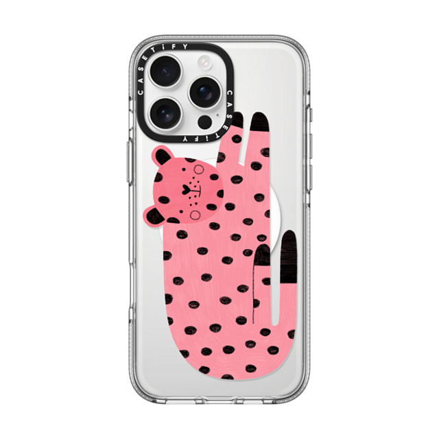 Daria Solak Illustrations x CASETiFY iPhone 16 Pro Max Case Animal,Abstract Clear Clear Case MagSafe Compatible PINK TIGER by Daria Solak Illustrations Mother's Day Daria Solak Illustrations x CASETiFY iPhone 16 Pro Max Case Animal,Abstract Clear Clear Case MagSafe Compatible PINK TIGER by Daria Solak Illustrations Mother's Day