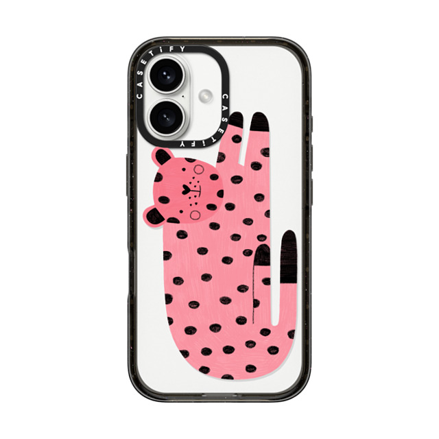 Daria Solak Illustrations x CASETiFY iPhone 16 Case Animal,Abstract Black インパクトケース PINK TIGER by Daria Solak Illustrations Mother's Day Daria Solak Illustrations x CASETiFY iPhone 16 Case Animal,Abstract Black インパクトケース PINK TIGER by Daria Solak Illustrations Mother's Day