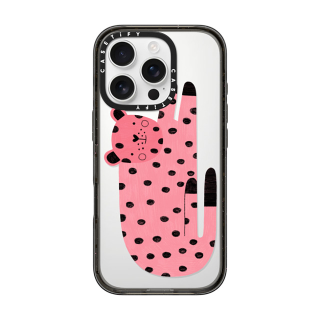 Daria Solak Illustrations x CASETiFY iPhone 16 Pro Case Animal,Abstract Black インパクトケース PINK TIGER by Daria Solak Illustrations Mother's Day Daria Solak Illustrations x CASETiFY iPhone 16 Pro Case Animal,Abstract Black インパクトケース PINK TIGER by Daria Solak Illustrations Mother's Day