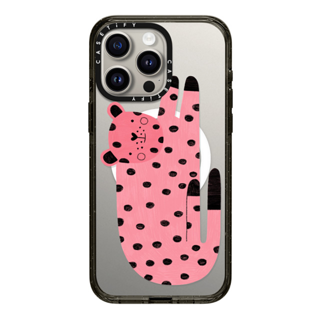 Daria Solak Illustrations x CASETiFY iPhone 15 Pro Max Case Animal,Abstract Black Impact Case MagSafe Compatible PINK TIGER by Daria Solak Illustrations Mother's Day Daria Solak Illustrations x CASETiFY iPhone 15 Pro Max Case Animal,Abstract Black Impact Case MagSafe Compatible PINK TIGER by Daria Solak Illustrations Mother's Day
