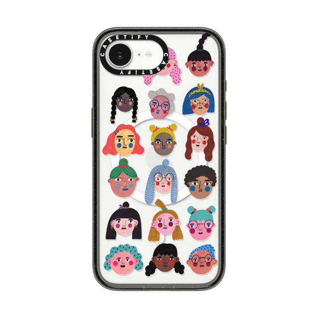 Daria Solak Illustrations x CASETiFY iPhone 16e Case Cartoon,Portraiture Black Impact Case MagSafe Compatible GIRLS by Daria Solak Illustrations Back to School Daria Solak Illustrations x CASETiFY iPhone 16e Case Cartoon,Portraiture Black Impact Case MagSafe Compatible GIRLS by Daria Solak Illustrations Back to School