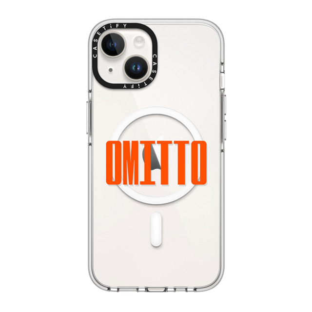 CASETiFY iPhone 14 Case Clear Clear Case MagSafe Compatible Custom Case - OMITTO jesseseo CASETiFY iPhone 14 Case Clear Clear Case MagSafe Compatible Custom Case - OMITTO jesseseo
