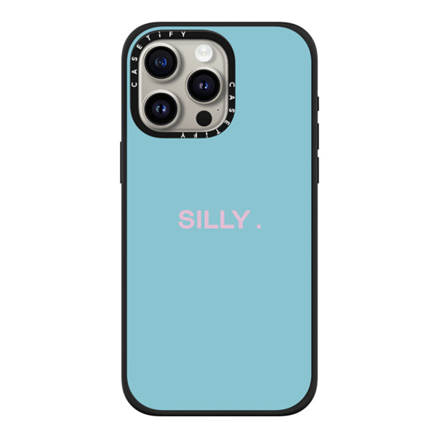 CASETiFY iPhone 15 Pro Max Case Matte Black Impact Case MagSafe Compatible Custom Case - silly. jesseseo CASETiFY iPhone 15 Pro Max Case Matte Black Impact Case MagSafe Compatible Custom Case - silly. jesseseo