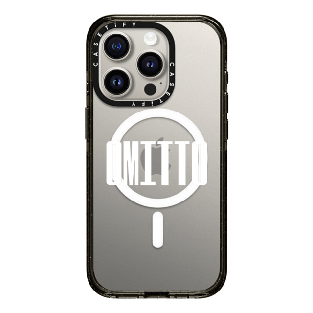 CASETiFY iPhone 15 Pro Case Black Impact Case MagSafe Compatible Custom Case - omitto jesseseo CASETiFY iPhone 15 Pro Case Black Impact Case MagSafe Compatible Custom Case - omitto jesseseo