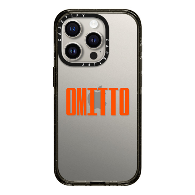 CASETiFY iPhone 15 Pro Case Black Impact Case Custom Case - OMITTO jesseseo CASETiFY iPhone 15 Pro Case Black Impact Case Custom Case - OMITTO jesseseo