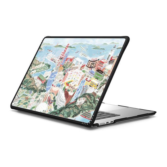 Don Mak x CASETiFY MacBook Air 15-inch (M2 - M4) Fine Art ブラック インパクト ケース Hong Kong, Kowloon & N. T. New iPhone Don Mak x CASETiFY MacBook Air 15-inch (M2 - M4) Fine Art ブラック インパクト ケース Hong Kong, Kowloon & N. T. New iPhone