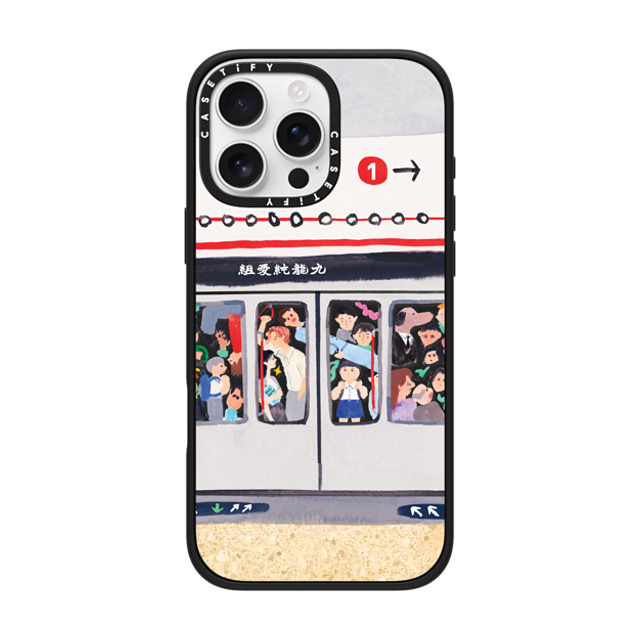 CASETiFY アーティスト:Don Mak x CASETiFY iPhone 16 Pro Max Case Travel,Fine Art マットブラック Impact Case MagSafe Compatible Kowloon Pure Love Squad #06 Mother's Day CASETiFY アーティスト:Don Mak x CASETiFY iPhone 16 Pro Max Case Travel,Fine Art マットブラック Impact Case MagSafe Compatible Kowloon Pure Love Squad #06 Mother's Day