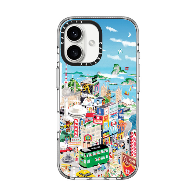 Don Mak x CASETiFY iPhone 16 ケース クリア クリア ケース MagSafe対応 Around the World Back to School Don Mak x CASETiFY iPhone 16 ケース クリア クリア ケース MagSafe対応 Around the World Back to School