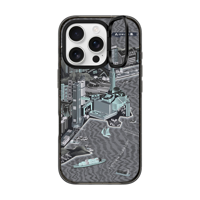 Don Mak x CASETiFY iPhone 16 Pro Case Travel,Fine Art Black インパクトリングスタンドケース MagSafe対応 Map of Kowloon, Goodnight Version Mother's Day Don Mak x CASETiFY iPhone 16 Pro Case Travel,Fine Art Black インパクトリングスタンドケース MagSafe対応 Map of Kowloon, Goodnight Version Mother's Day