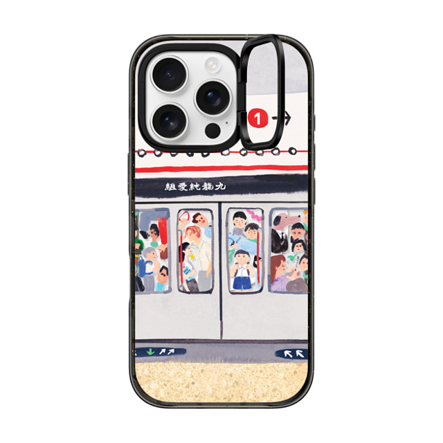CASETiFY アーティスト:Don Mak x CASETiFY iPhone 16 Pro Case Travel,Fine Art Black インパクトリングスタンドケース MagSafe対応 Kowloon Pure Love Squad #06 Mother's Day CASETiFY アーティスト:Don Mak x CASETiFY iPhone 16 Pro Case Travel,Fine Art Black インパクトリングスタンドケース MagSafe対応 Kowloon Pure Love Squad #06 Mother's Day