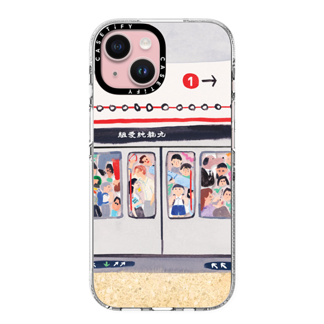 CASETiFY アーティスト:Don Mak x CASETiFY iPhone 15 Case Travel,Fine Art Clear Clear Case MagSafe Compatible Kowloon Pure Love Squad #06 Mother's Day CASETiFY アーティスト:Don Mak x CASETiFY iPhone 15 Case Travel,Fine Art Clear Clear Case MagSafe Compatible Kowloon Pure Love Squad #06 Mother's Day